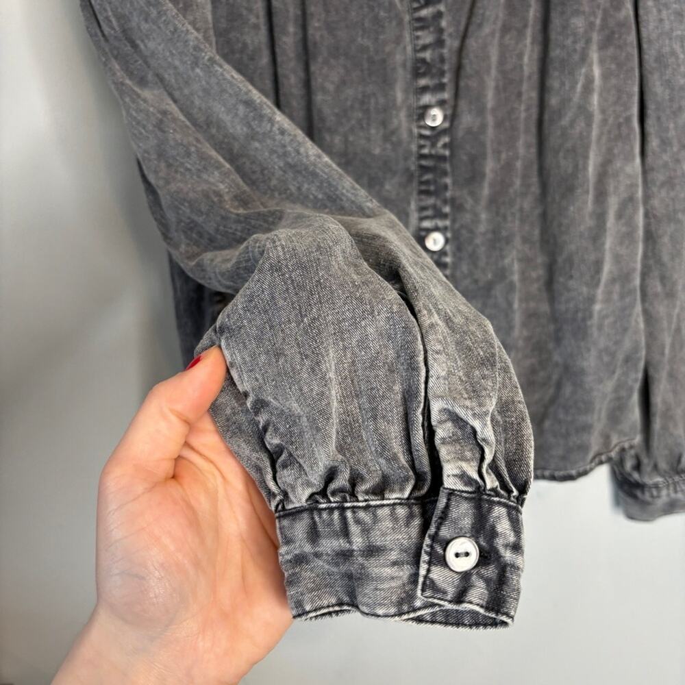 Rails Camille Top Black Acid Wash - Picture 8 of 12